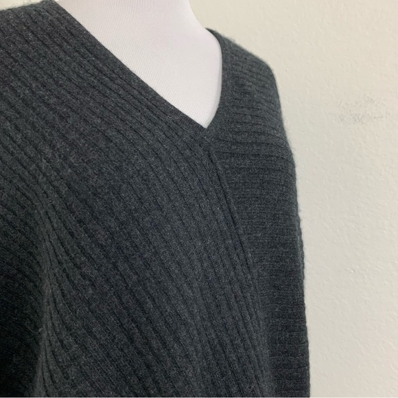 Vince 100% Cashmere Ribbed Pullover Cocoon Longline Sweater Women’s S Oversized - Picture 16 of 16